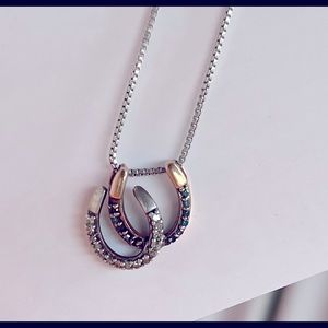 Horse shoe necklace